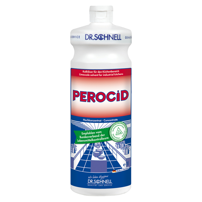 Product Dr. Schnell Perocid Limescale Solvent for kitchen areas 1L base image