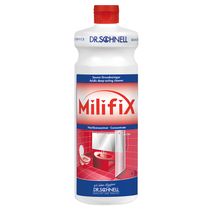 Product Dr. Schnell Milifix Ισχυρό Όξινο Καθαριστικό 1L base image