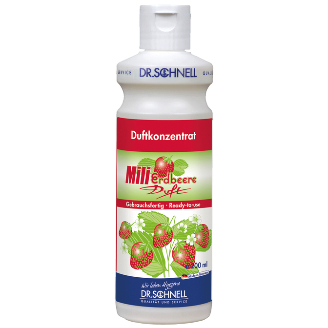 Product Dr. Schnell Mili Erdbeere Superconcentrated Room Fragrance Strawberry 200mL base image