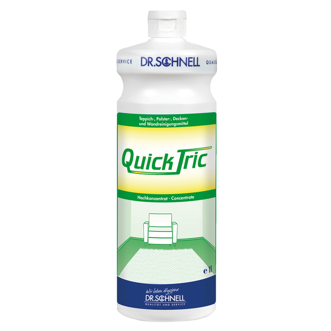 Product Dr. Schnell Quick Tric Καθαριστικό Χαλιών / Υφασμάτινων Επιφανειών 1L base image